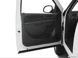  Inside of driver's side open door, window open photo